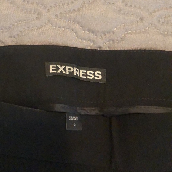 Black Express shorts size 2 - Picture 2 of 3
